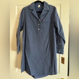 Levi’s for Target Pajama Shirt Tunic Dress M